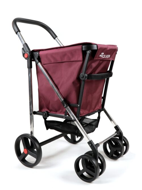 Rolser Basket MF 4 Big Wheel 2 Swivelling Foldable Shopping Trolley