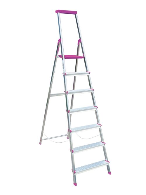 Rolser BriColor 7 step Aluminium Ladder