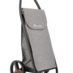 Carrello Portaspesa Rolser COM Tweed Black Tube 2 ruote grandi