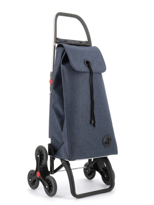 Rolser I-Max Tweed 6 Wheel Stair Climber Foldable Shopping Trolley