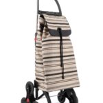 Carrello Portaspesa Rolser I-Max Dune pieghevole 6 ruote Montascale