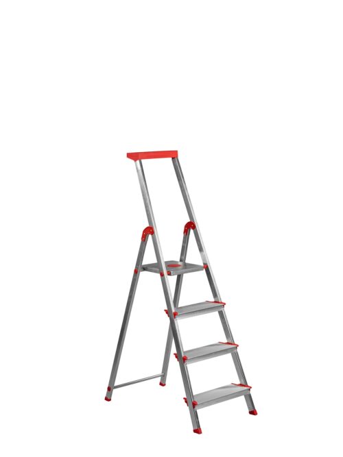 Rolser Brico 220 4 wide step Aluminium Ladder