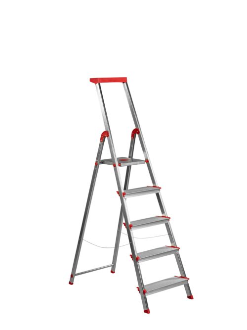 Rolser Brico 220 5 wide step Aluminium Ladder