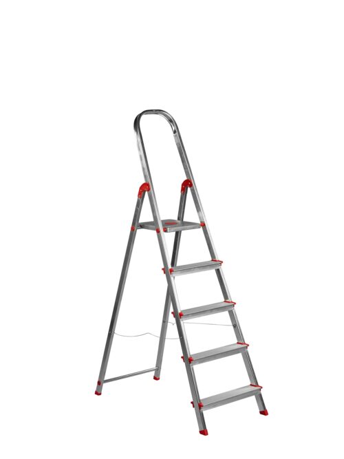 Rolser Unica 5 Step Aluminium Ladder