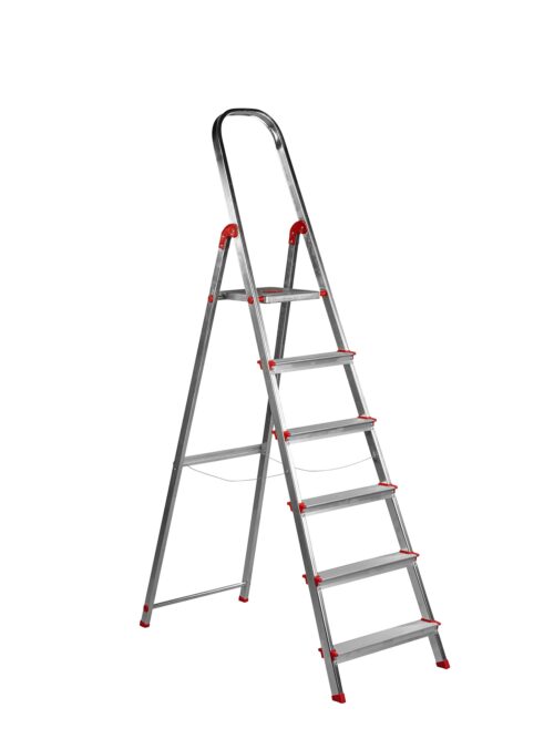 Rolser Unica 6 Step Aluminium Ladder