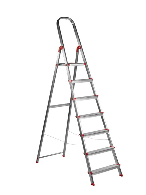 Rolser Unica 7 Step Aluminium Ladder