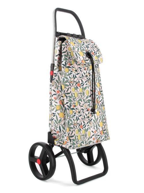 Klappbarer Einkaufstrolley Rolser I-Max William Morris 2 große Räder