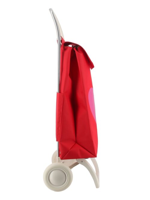 Rolser Serrella LN Off White 2 Wheel Shopping Trolley - Agatha Ruiz de la Prada